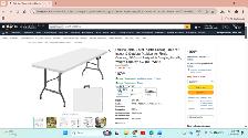 Folding Table, 6 foot, GREAT DEAL, Only $40 - Photo 9