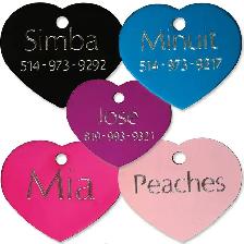 Médaille Gravée Personnalisée pour Chien et Chat $ 5.99 - Photo 9