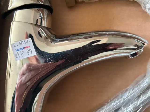 NEW NICE SINGLE CONTROL DECK MOUNT FAUCETSAS PICTURED - Photo 4