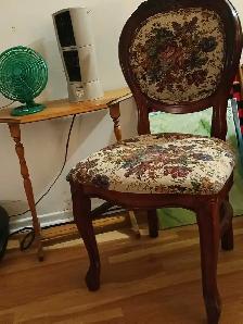 chaise look antique vintage a vendre