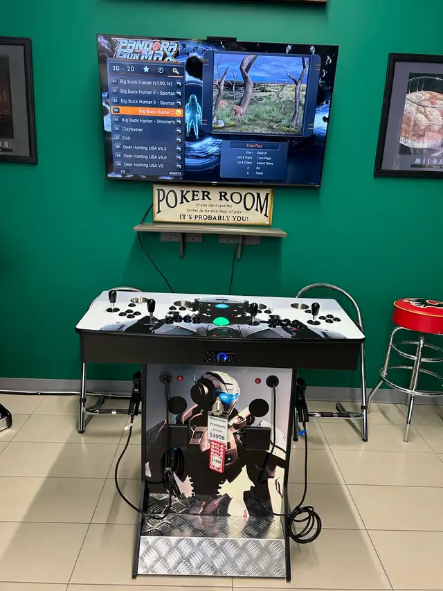 Sit Down Cocktail Arcade With Over 700 Games - Photo 4