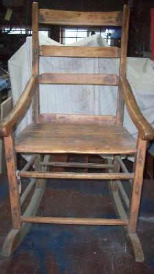 CHAISE BERÇANTE ANTIQUE