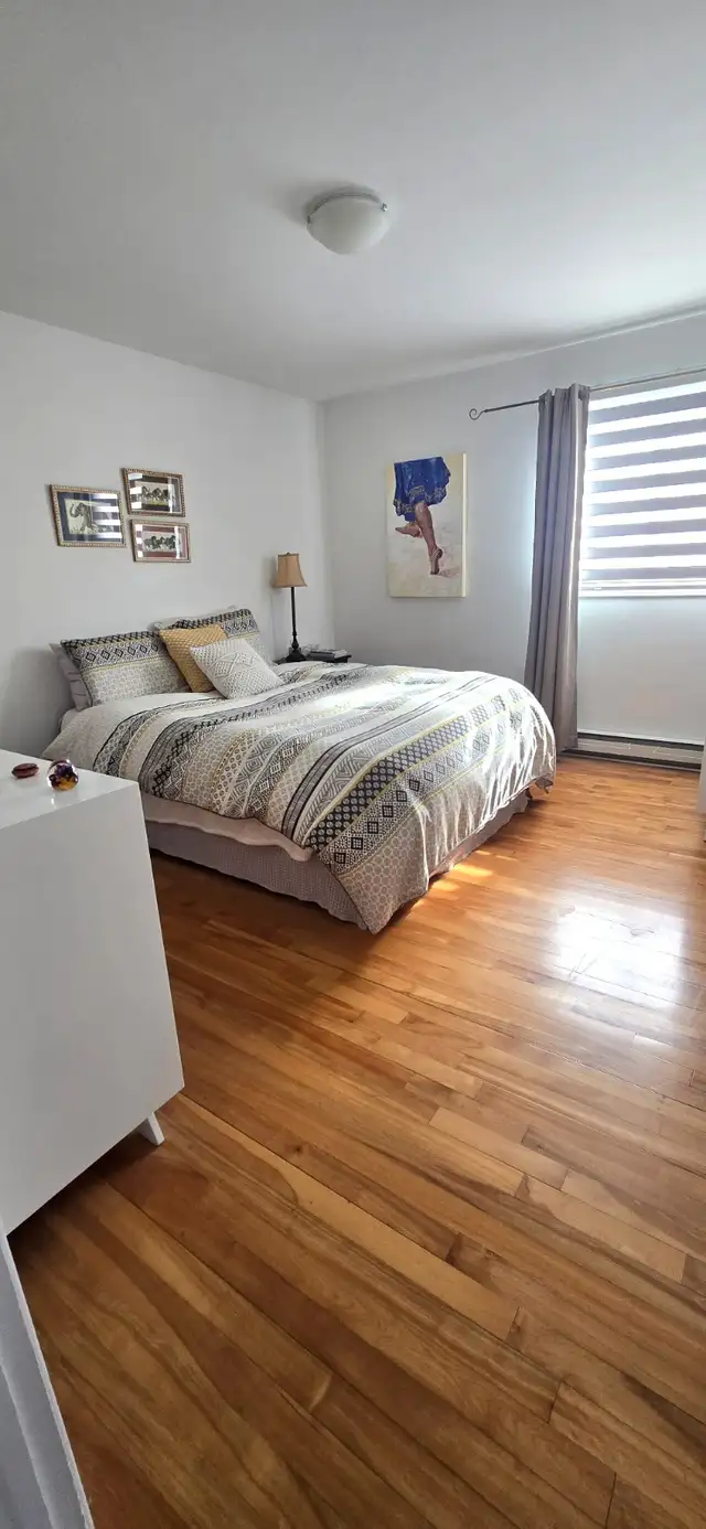Grand 4 1/2 Ahuntsic - 2 ch. coucher   bureau - Bord de l'eau - Photo 4
