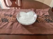 5 of JG DURAND CRISTAL D’ARQUES FLORENCE FROSTED FLOWER, 7 1/2" - Photo 2