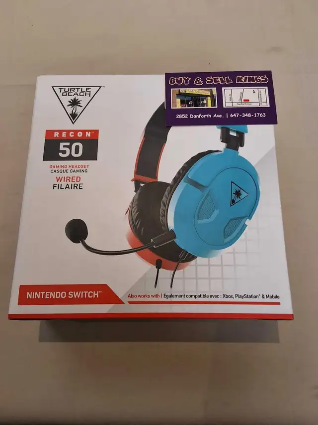 Turtle Beach Recon 50 Wired Gaming headset NEW