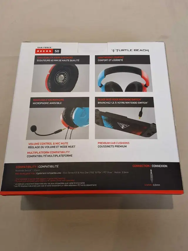 Turtle Beach Recon 50 Wired Gaming headset NEW - Photo 2