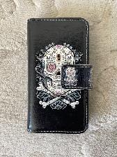 Skull and crossbones phone case