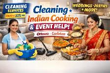 ✔️ Experienced Cleaner & Indian Cooking – Quality Guaranteed