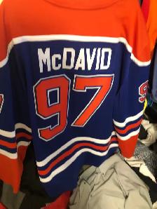 mcdavid jersey
