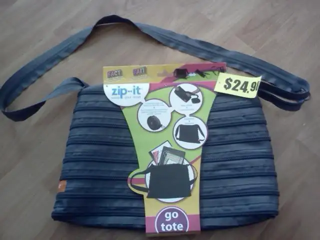 Brand New Zip-it Handbag Purse