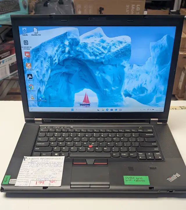 Laptop T530 i7-3630QM 16Go SSD 250Go DVD 15,6po NVS 5400M