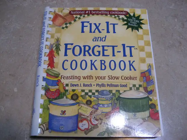 Fix it and forget it cook book