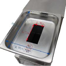 QE Stainless Commercial Meat Slicer w/8mm Blade 161001 - Photo 5