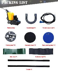 Dust-free Concrete Floor Grinder Wet and Dry Ground Sander239713 - Photo 2