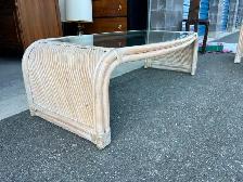 Rattan Coffee Table - Photo 3