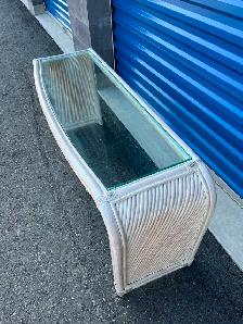 Rattan Sofa Table - Photo 5