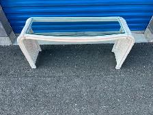 Rattan Sofa Table - Photo 8