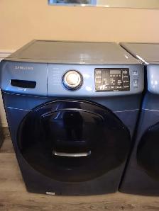 BLUE SAPPHIRE! Samsung 27' Front-Load Stackable Washer & Dryer - Photo 2