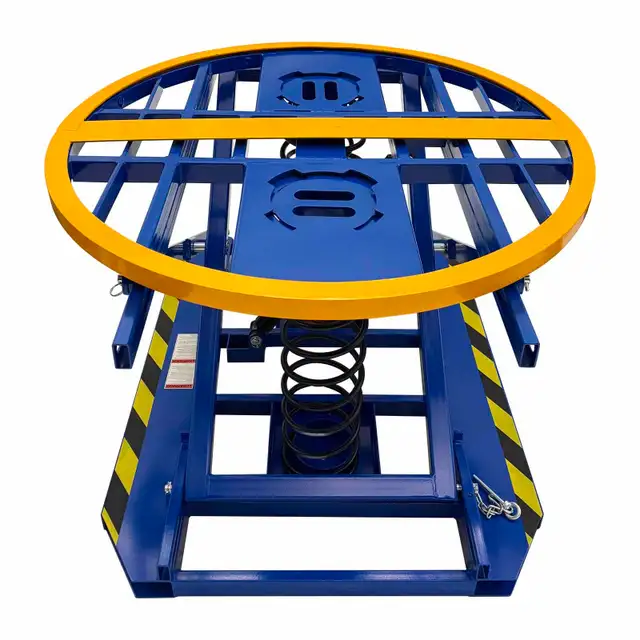 Mobile 360° Rotating Spring Automatic Lifting Platform 057113
