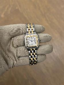 Cartier Panthere Medium Two Row Two-Tone - Photo 2