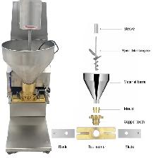 Meatball Forming Machine Four Models 45/50/55/60mm 170090 - Photo 6