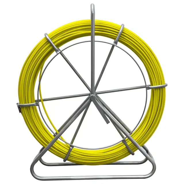 Fish Tape Fiberglass 8MM 328FT Duct Rodder Tool 170547