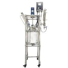 110V Stainless Steel Double-Layer Reaction Kettle 10L 220582