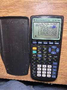 TI 83 Plus Screen Blemish But works Perfectly