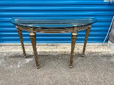 Stunning Half Moon Hall / Sofa Table