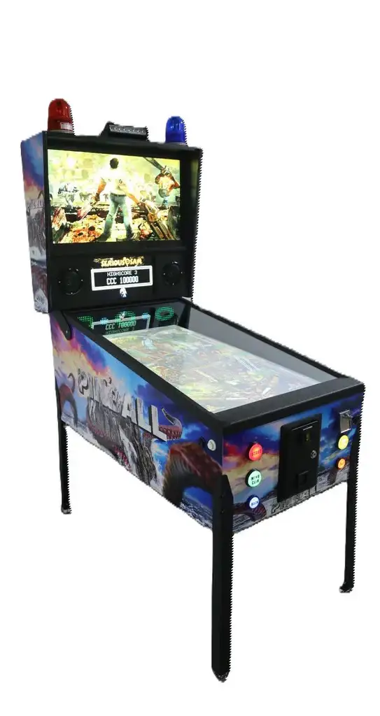 Virtual Pinball With Shaker Motors Over 600 Games!