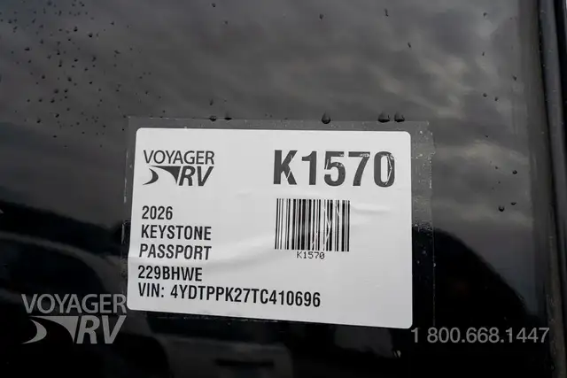 2026 Keystone Passport SL 229BHWE - Photo 51