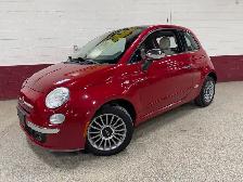 2013 Fiat 500 2dr HB Lounge - RED LEATHER SEATS - SUN ROOF - HEA