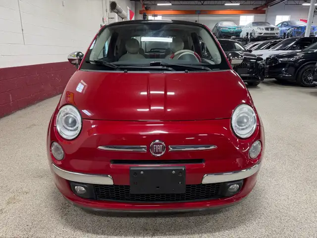 2013 Fiat 500 2dr HB Lounge - RED LEATHER SEATS - SUN ROOF - HEA - Photo 8