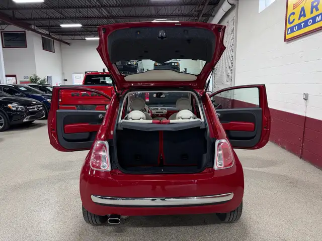 2013 Fiat 500 2dr HB Lounge - RED LEATHER SEATS - SUN ROOF - HEA - Photo 10