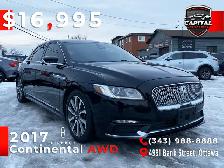 2017 Lincoln Continental Reserve