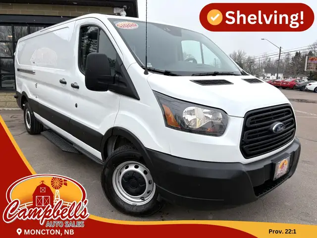 2019 Ford Transit-250 Shelving! Divider! Backup Camera!