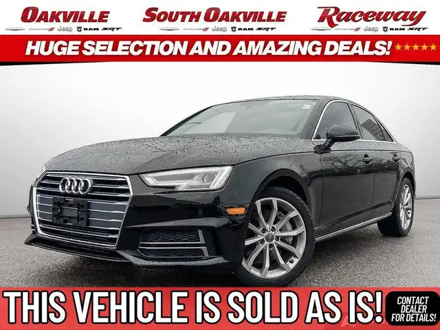 2018 Audi A4 PROGRESSIV | HEATED SEATS | WHOLESALE AS IS |