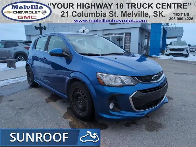 2018 Chevrolet Sonic LT Hatch 2 sets of wheels!
