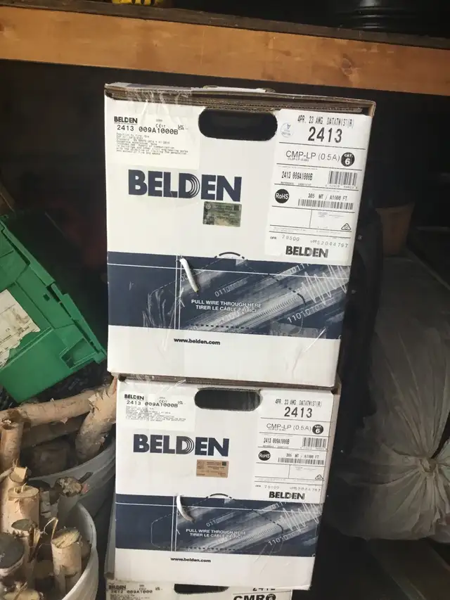 Belden Cat 6 Ethernet Cable CMP-LP 2413