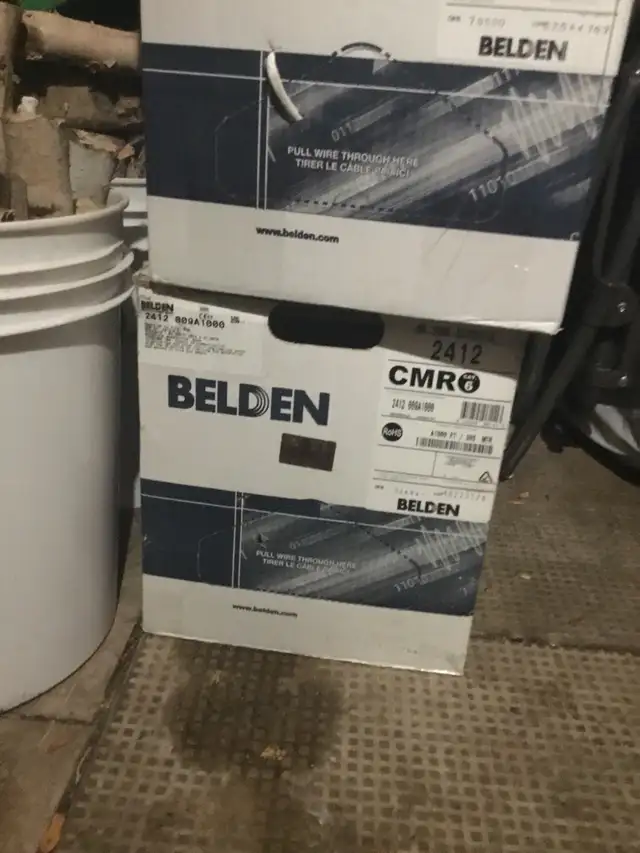 Belden Cat 6 Ethernet Cable CMP-LP 2413 - Photo 5