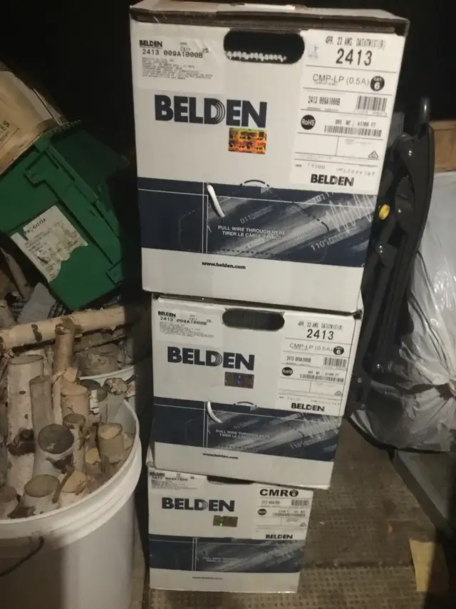 Belden Cat 6 Ethernet Cable CMP-LP 2413 - Photo 6