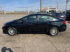 2012 Honda Civic LX, SEDAN, MANUAL, RUNS WELL, CERTIFIED - Photo 2