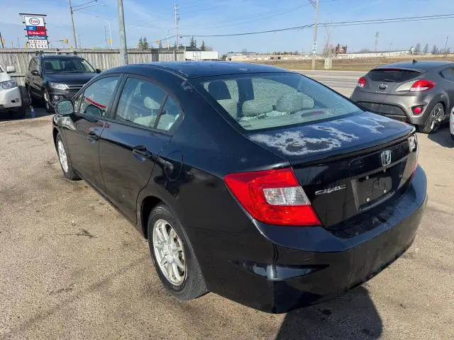 2012 Honda Civic LX, SEDAN, MANUAL, RUNS WELL, CERTIFIED - Photo 3