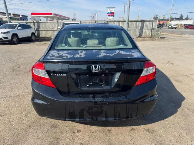 2012 Honda Civic LX, SEDAN, MANUAL, RUNS WELL, CERTIFIED - Photo 4
