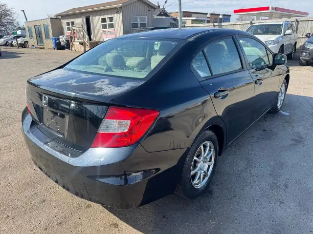 2012 Honda Civic LX, SEDAN, MANUAL, RUNS WELL, CERTIFIED - Photo 5