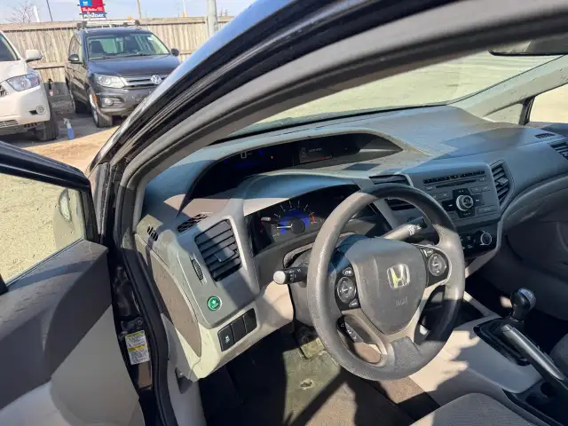 2012 Honda Civic LX, SEDAN, MANUAL, RUNS WELL, CERTIFIED - Photo 12