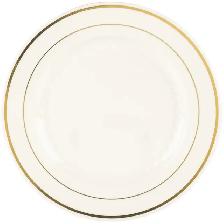 Spring Sale 10inch Gold Rim Sublimation Coated Plate heat press