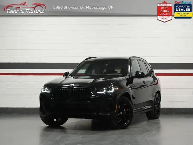 2023 BMW X3 xDrive30i ///M Shadow No Accident Red Interior Panor - Photo 5