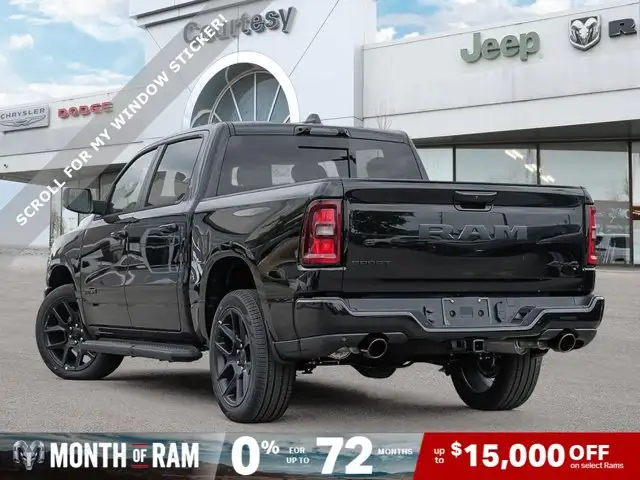 2026 Ram 1500 Sport | POWER DEPLOYABLE RUNNING BOARDS | - Photo 5