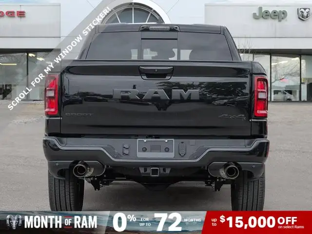 2026 Ram 1500 Sport | POWER DEPLOYABLE RUNNING BOARDS | - Photo 6